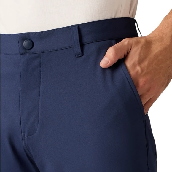 RHONE Men's Navy commuter performance pant classic made in USA size 38 - Picture 3 of 12